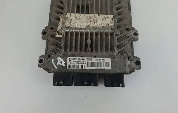 Peugeot 307 Engine control unit/module 9653059580 5WS40133CT