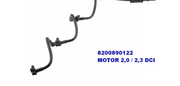 Renault Trafic II (X83) Fuel return line/hose 8200890122 93168217 4420523