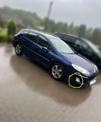 Peugeot 407 Front fog light 9641945480 620636