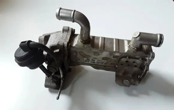 EGR valve cooler