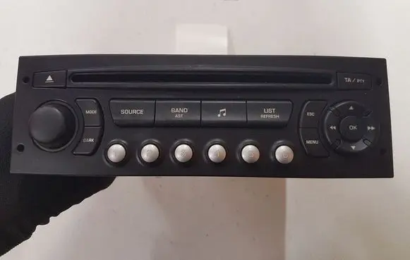 Citroen C5 Radio/CD/DVD/GPS head unit 9666968077 7649140392 6156D08V00