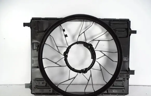 Electric radiator cooling fan