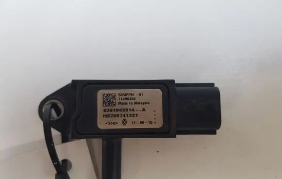 Renault Scenic III - Grand scenic III Exhaust gas pressure sensor 8201043914A H8200741321