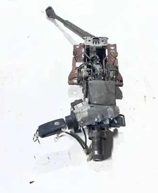 Steering wheel axle set