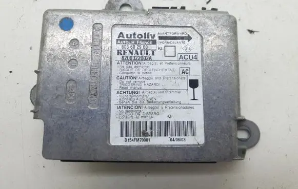 Renault Laguna II Airbag control unit/module 8200322002A