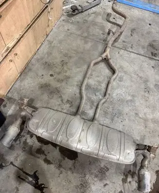 Audi Q7 4L Muffler/silencer 4L0071059A
