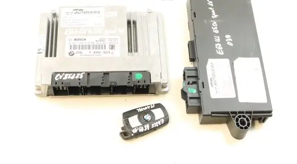 BMW 6 E63 E64 Engine ECU kit and lock set 7600923 0261209478 030044160