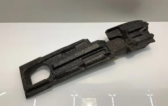 Front bumper foam support bar