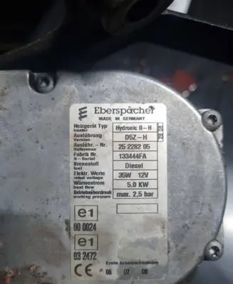 Toyota RAV 4 (XA30) Auxiliary heating control unit/module 133444FA