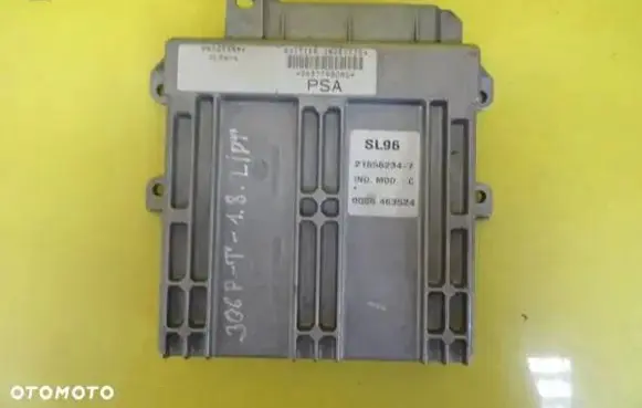 Citroen Xsara Engine control unit/module 9637798080 21656234-7