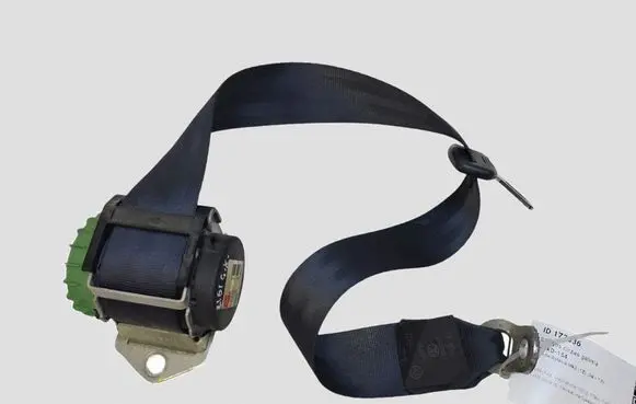 Skoda Octavia Mk2 (1Z) Rear seatbelt 602036200C 1Z0857477E 616017200