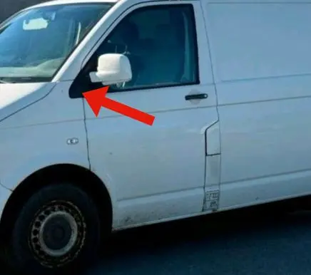 Volkswagen Transporter - Caravelle T5 Plastic wing mirror trim cover 7H0857537
