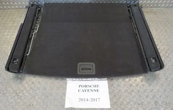 Porsche Cayenne (92A) Trunk/boot floor carpet liner 7P5863546