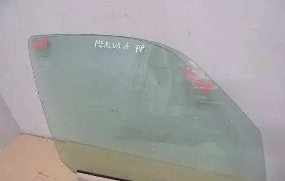 Opel Meriva A Front door window glass four-door 