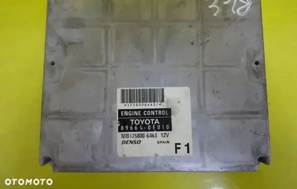 Toyota Corolla Verso AR10 Engine control unit/module 89661-0F010 MB175800-6463
