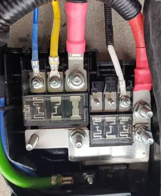 Ford Transit Custom Positive wiring loom 