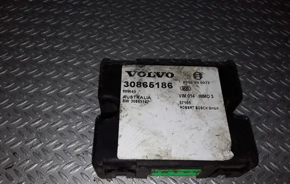 Volvo S40, V40 Immobilizer control unit/module 30865186 30865187