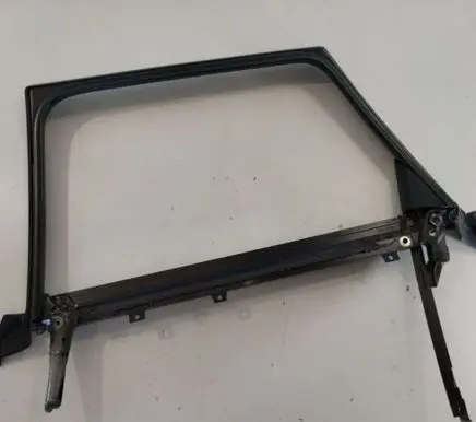 Audi A6 S6 C6 4F Rear door window/glass frame 4F9839630D