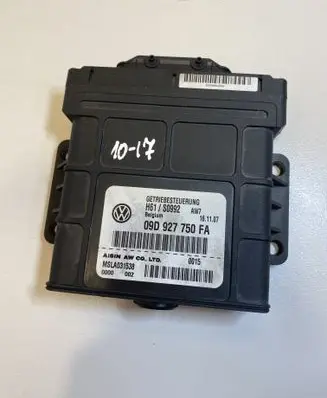 Volkswagen Touareg I Gearbox control unit/module 09D927750FA