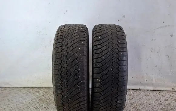 BMW 3 E46 R15 winter/snow tires with studs CONTIICECONTACT 19565R15