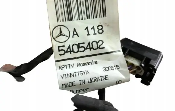Mercedes-Benz CLA C118 X118 Parking sensor (PDC) wiring loom 1185405402