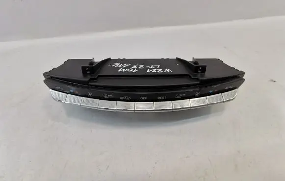 Mercedes-Benz S W221 Interior fan control switch A2219055200 A2219052800