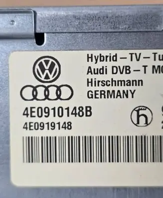 Audi A8 S8 D3 4E Video control module 4E0910148B 4E0919148