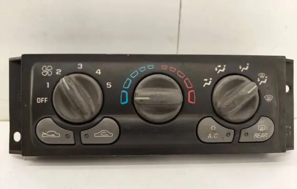 Chevrolet Trans Sport Climate control/heater control trim 09379029 10301048 220600349029