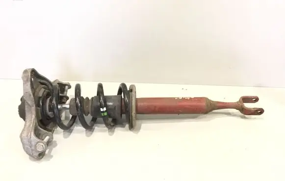 Front shock absorber with coil spring