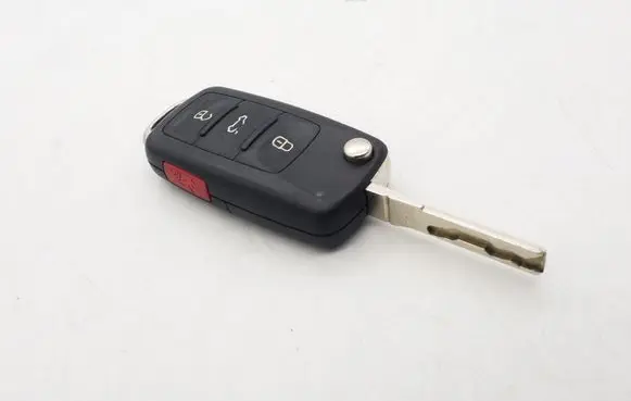 Volkswagen Jetta VI Ignition key/card 5K0837202AK 5FA01020621