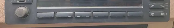 BMW X5 E53 Radio/CD/DVD/GPS head unit 65828384929