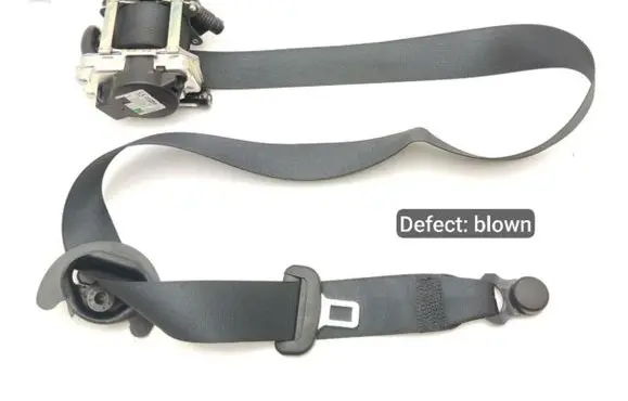 Porsche Taycan 9J1 Front seatbelt 9J1857706