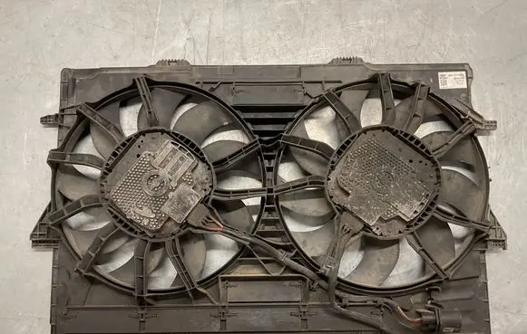 Audi A6 S6 C7 4G Electric radiator cooling fan 4H0121003L EC138Y14 A46580102