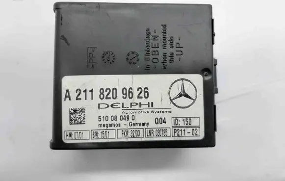 Mercedes-Benz E W211 Other devices A2118209626