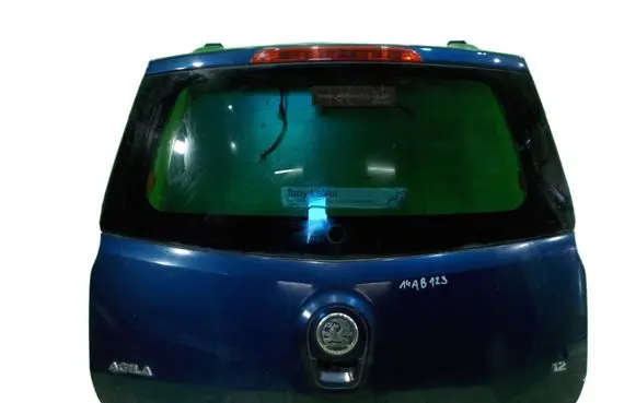 Opel Agila B Tailgate/trunk/boot lid 14AB123