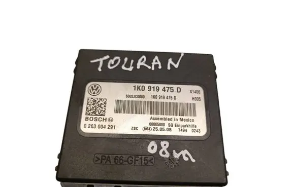 Volkswagen Touran I Parking PDC control unit/module 1K0919475D 0263004291