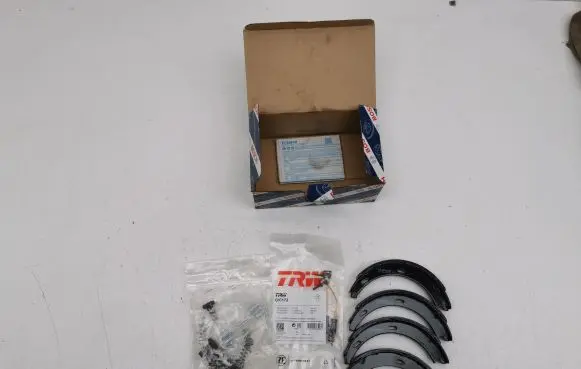 Mercedes-Benz B W245 Handbrake/parking brake pads 0986487543