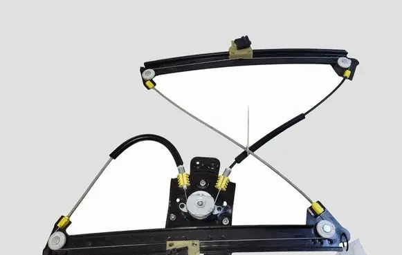 Citroen C5 Front door window regulator motor 128000782 130822445