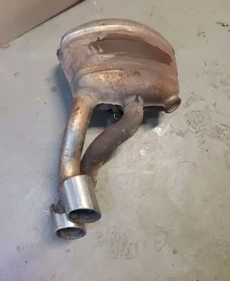 Porsche 911 991 Muffler/silencer 