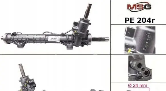 Peugeot 307 Steering rack PE204R 4000ZX 4000QS