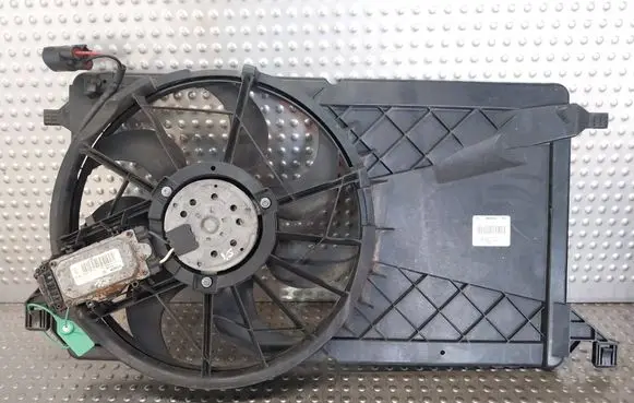 Electric radiator cooling fan