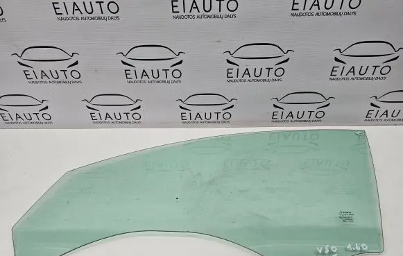 Volvo V50 Front door window glass four-door 43R001105 E000186