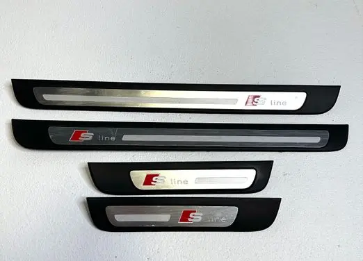 Audi A4 S4 B8 8K side skirts sill cover 8KO853374 8KO853373 8KO853376