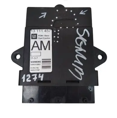 Opel Vectra C Door control unit/module 13111457