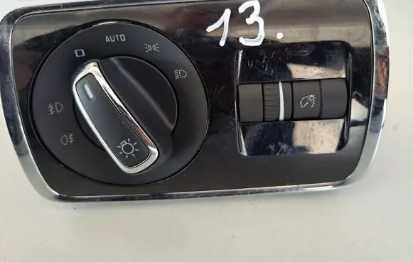 Skoda Superb B6 (3T) Light switch 3T0941431B 2123A BK704064605