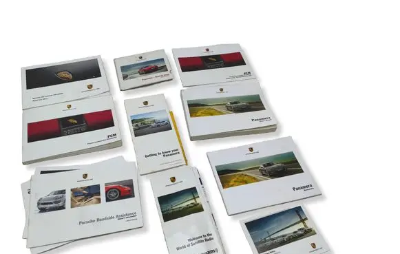 Porsche Panamera (970) Owners service history hand book 