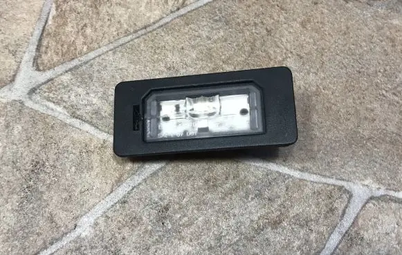 Number plate light