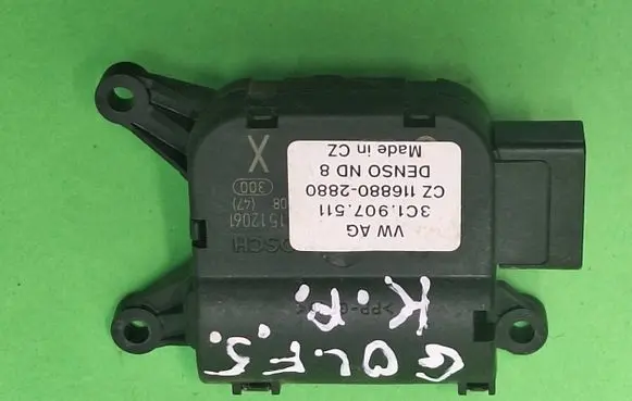 Volkswagen Golf V Air flap motor/actuator 3C1907511 1512061 CZ1168802880