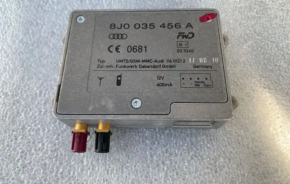 Audi A5 Sportback 8TA Antenna control unit 8J0035456A 11601212