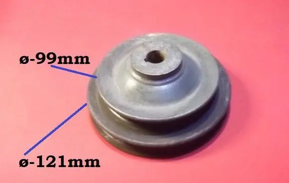 Ford Sierra Crankshaft pulley 87BC1837783